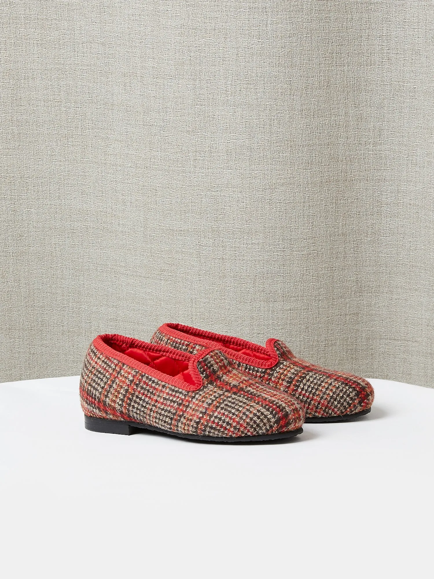 Children's Loafers in Limited Edition Negroni Tweed