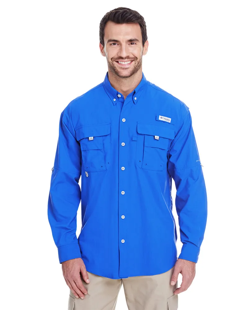 Columbia 7048 Men's Bahama™ II Long-Sleeve Shirt