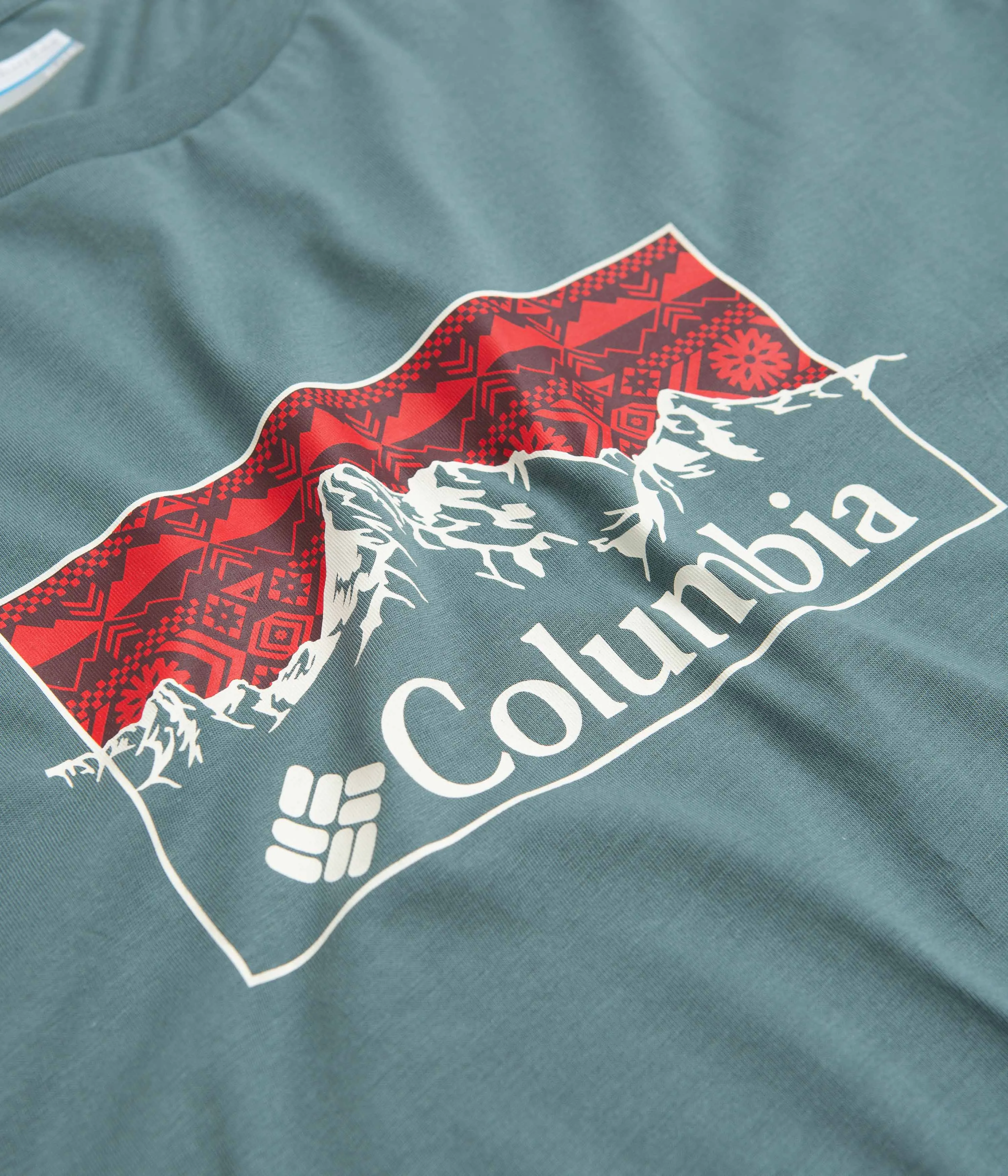 Columbia CSC Seasonal Logo T-Shirt - Metal / Checkered Range Graphic