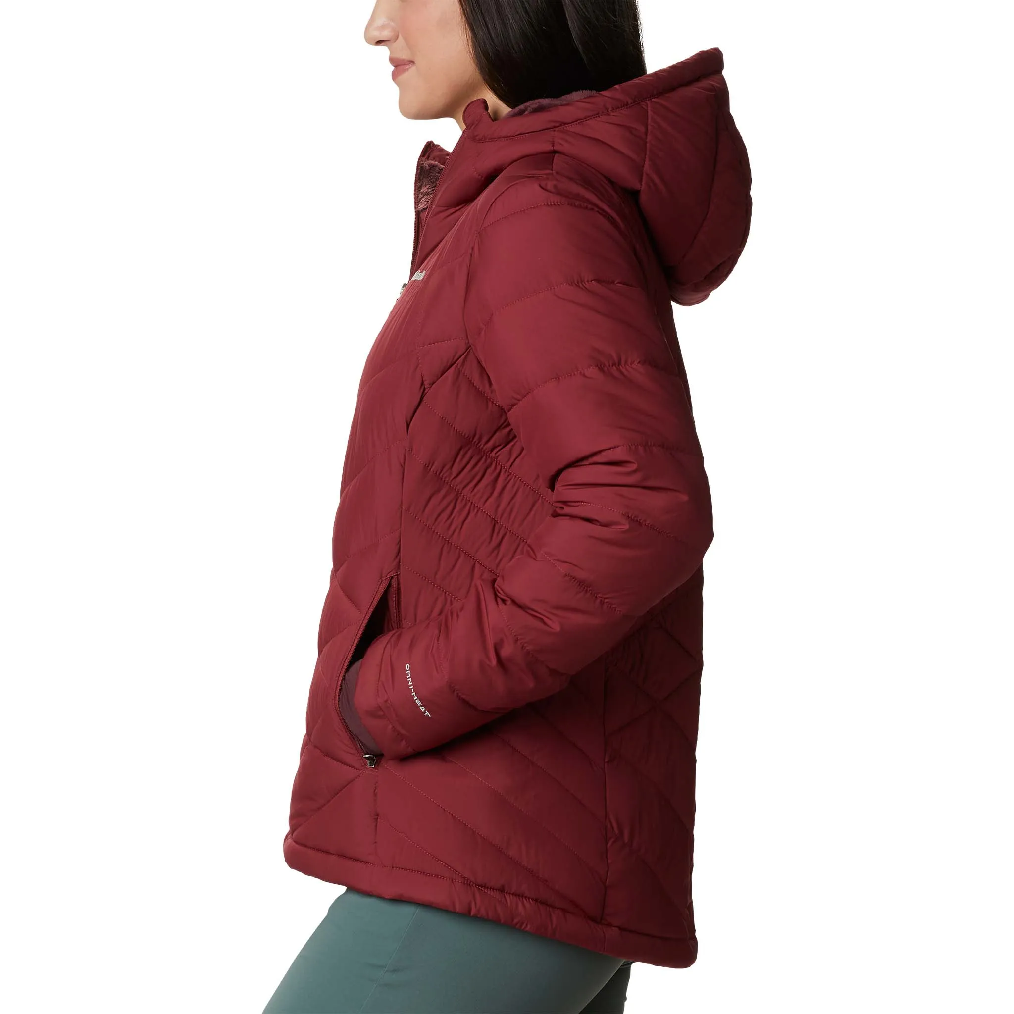 Columbia Heavenly Hooded Jacket manteau d'hiver avec capuchon pour femme