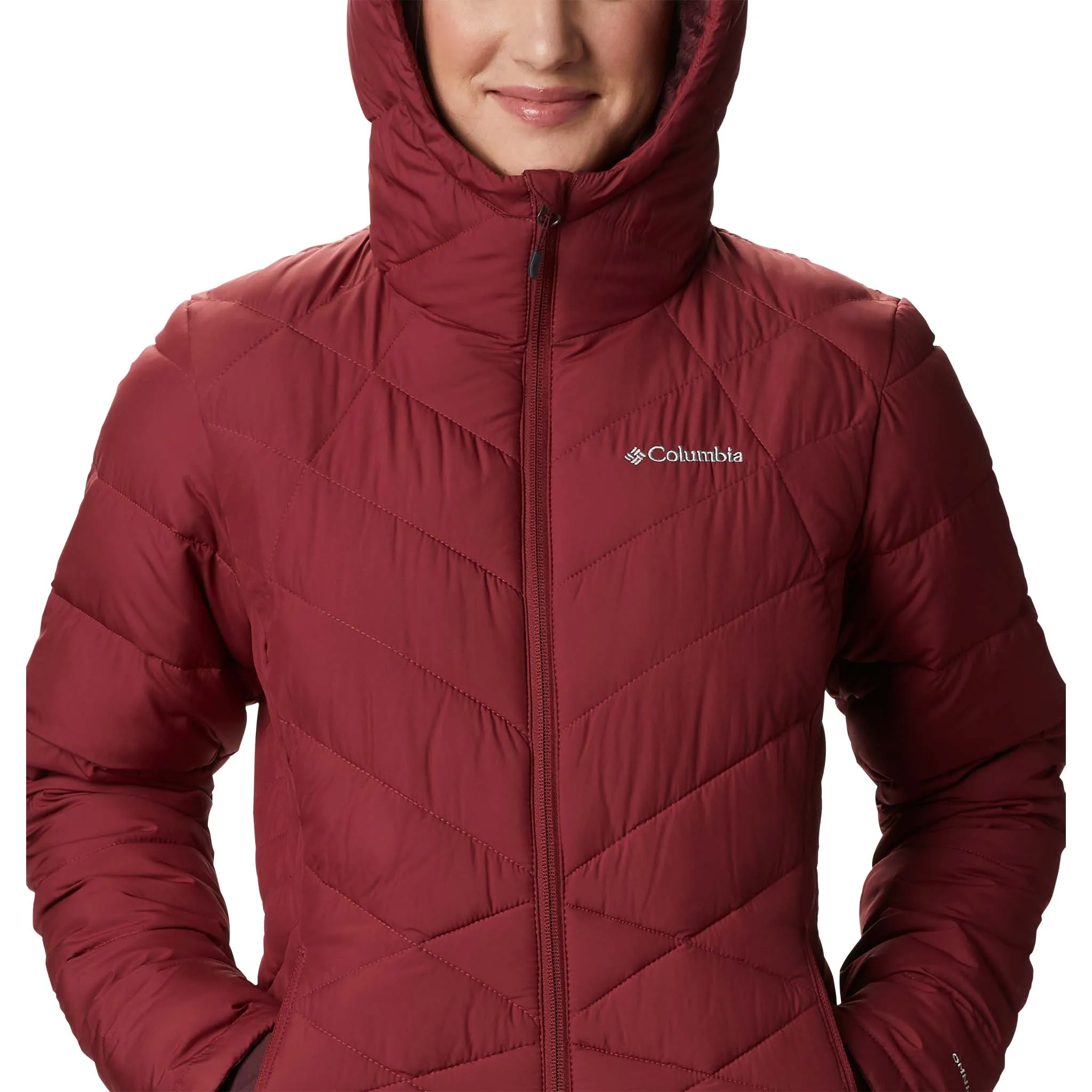 Columbia Heavenly Hooded Jacket manteau d'hiver avec capuchon pour femme