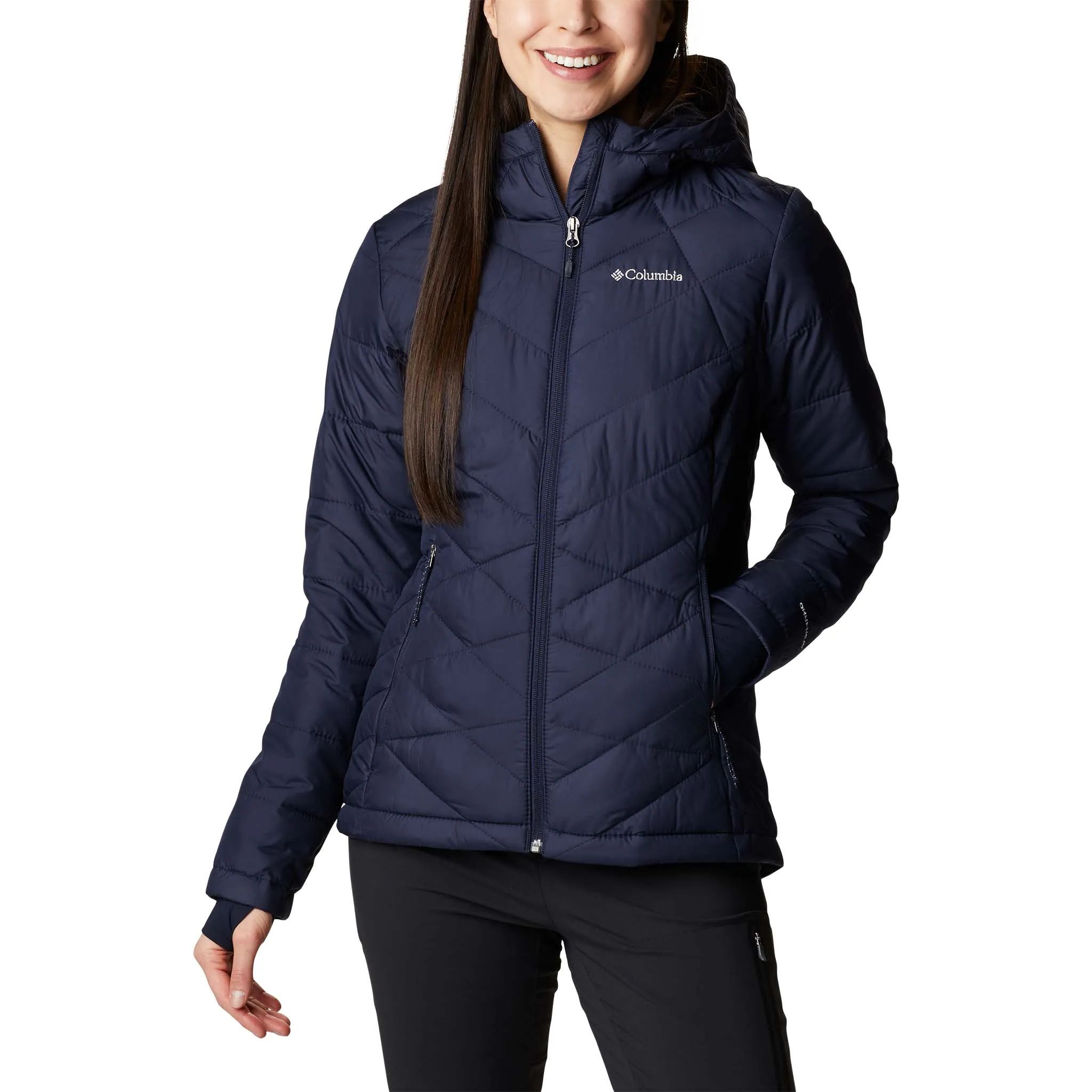 Columbia Heavenly Hooded Jacket manteau d'hiver avec capuchon pour femme