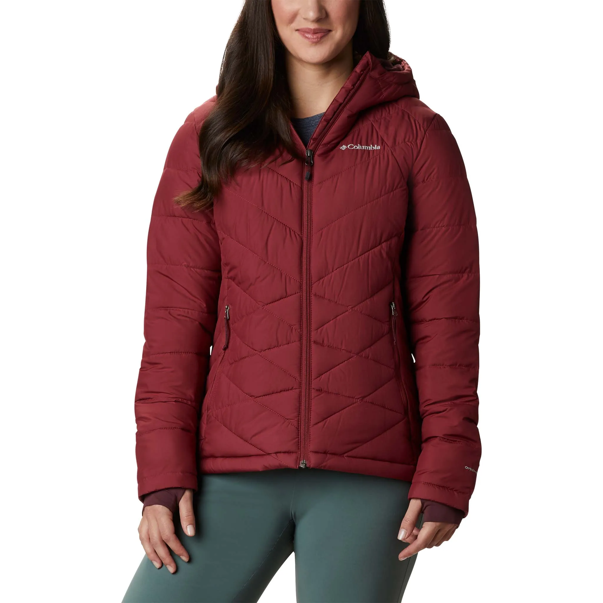 Columbia Heavenly Hooded Jacket manteau d'hiver avec capuchon pour femme