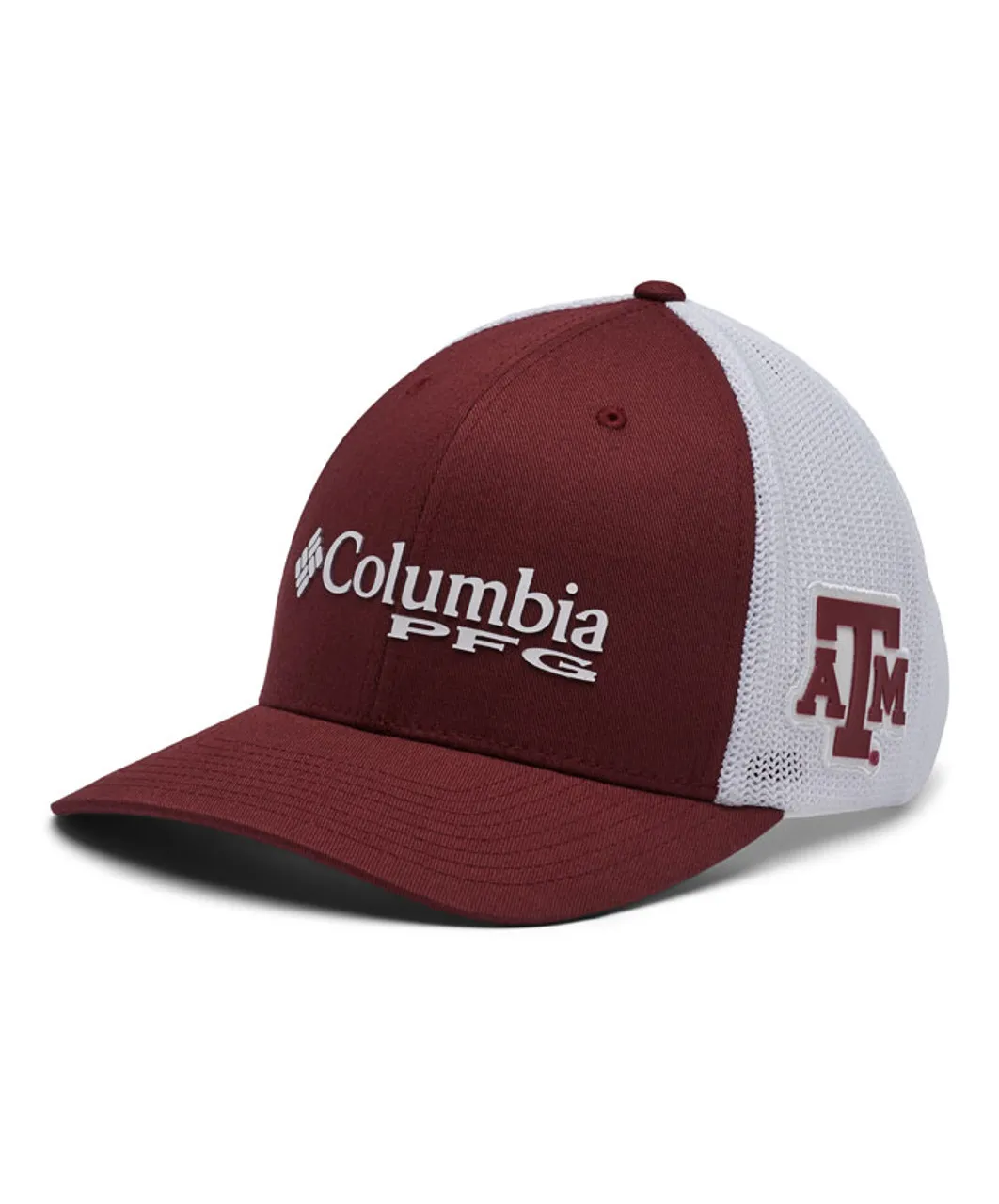 Columbia Men's Maroon PFG Mesh Snapback Ball Cap