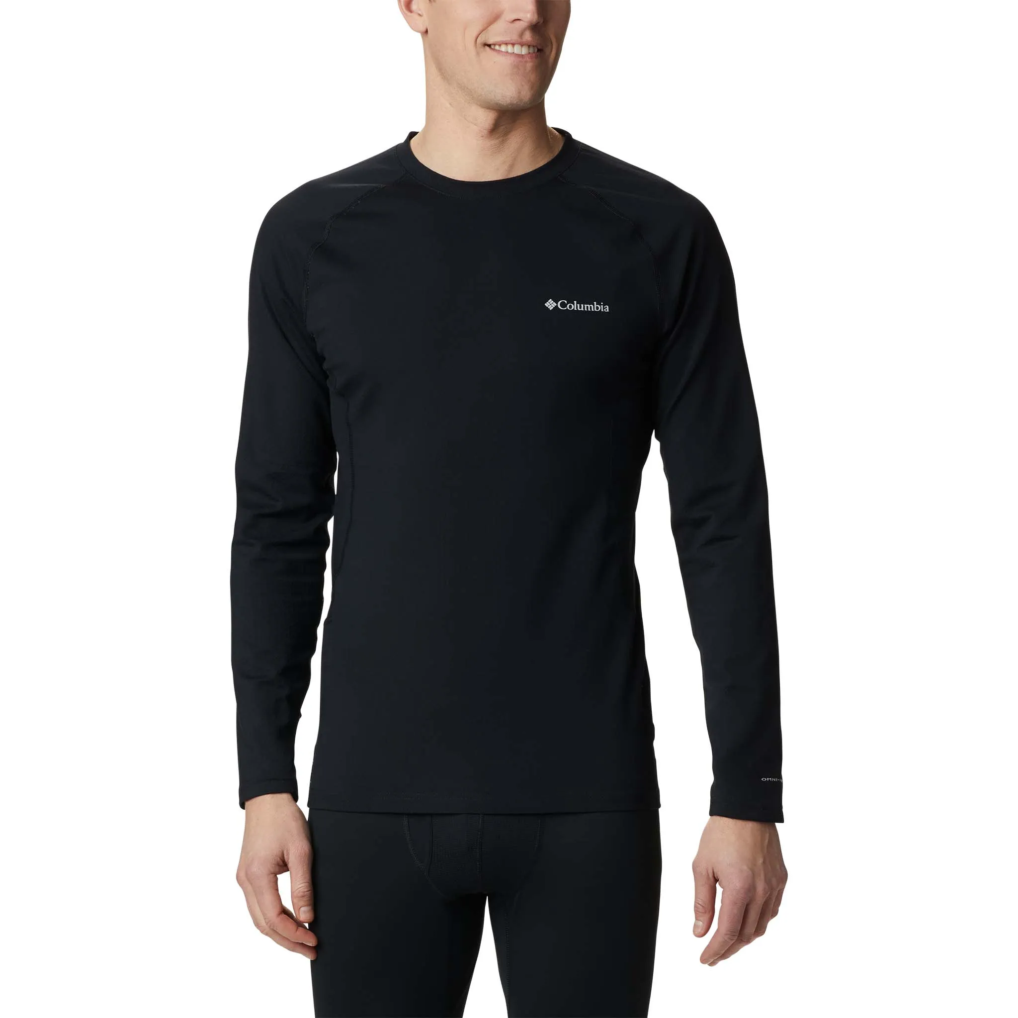 Columbia Omni-Heat 3D Knit Crew II haut à manches longues sport homme