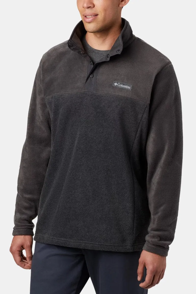 Columbia Steens Mountain Half Snap Fleece (Charcoal Heather/Shark)