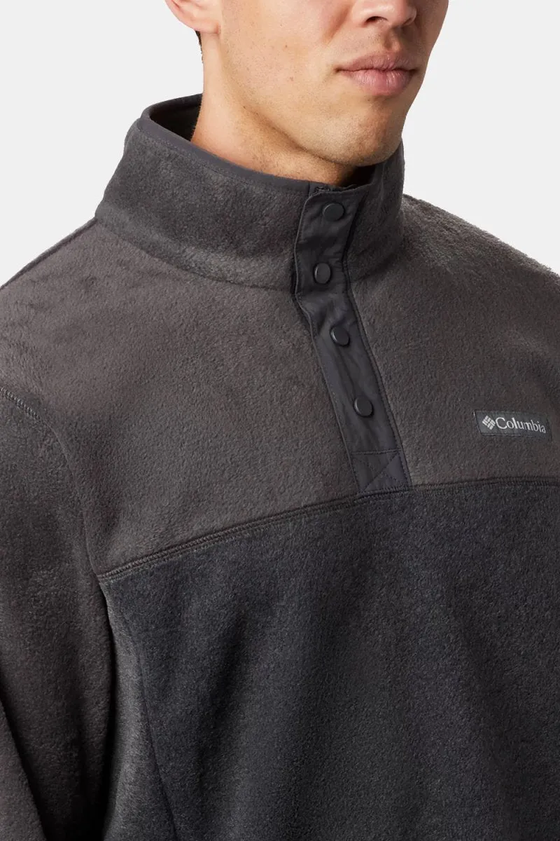 Columbia Steens Mountain Half Snap Fleece (Charcoal Heather/Shark)