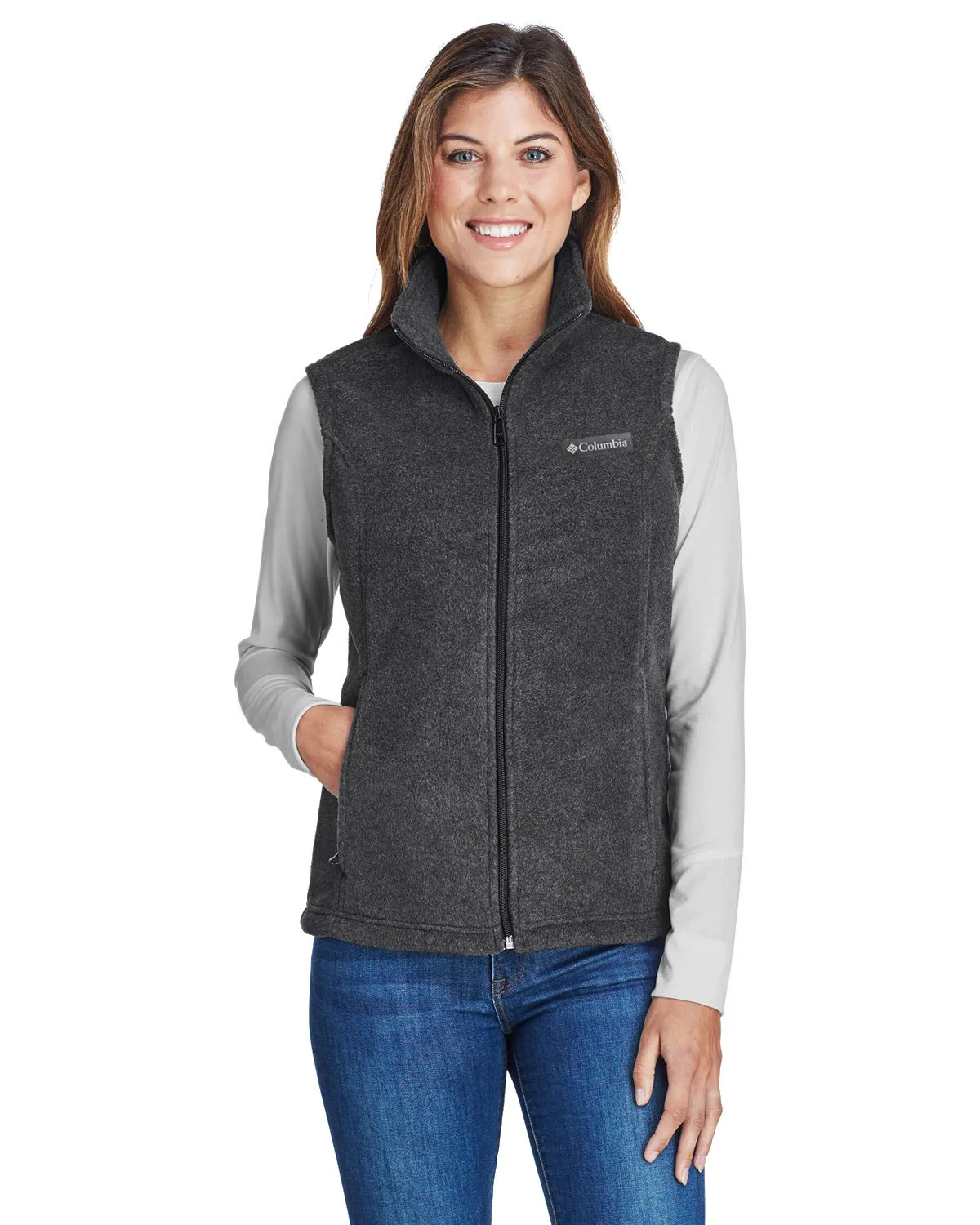 Custom Embroidered Columbia C1023 Ladies 7.4 oz Benton Springs Vest