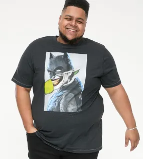 D555 Big Mens Batman Printed T-Shirt Official Licensed Product (MARTIN)