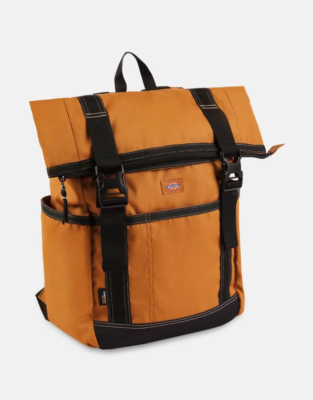 Dickies Ashville Roll Top Backpack - Brown Duck