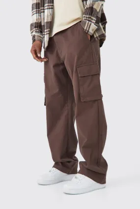 Fixed Waist Relaxed Fit Cargo Pants