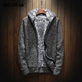 Fleece Cardigan Zipper Hoodie