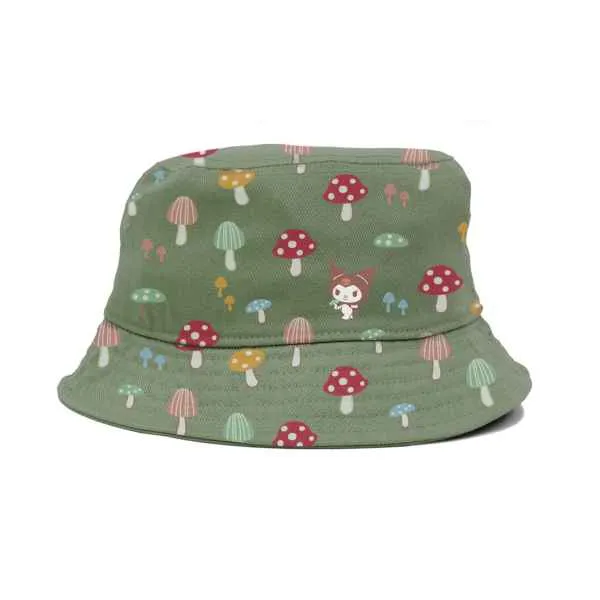 Girl X Sanrio Hello Kitty Shroom Fishing Bucket Hat - (Natural)