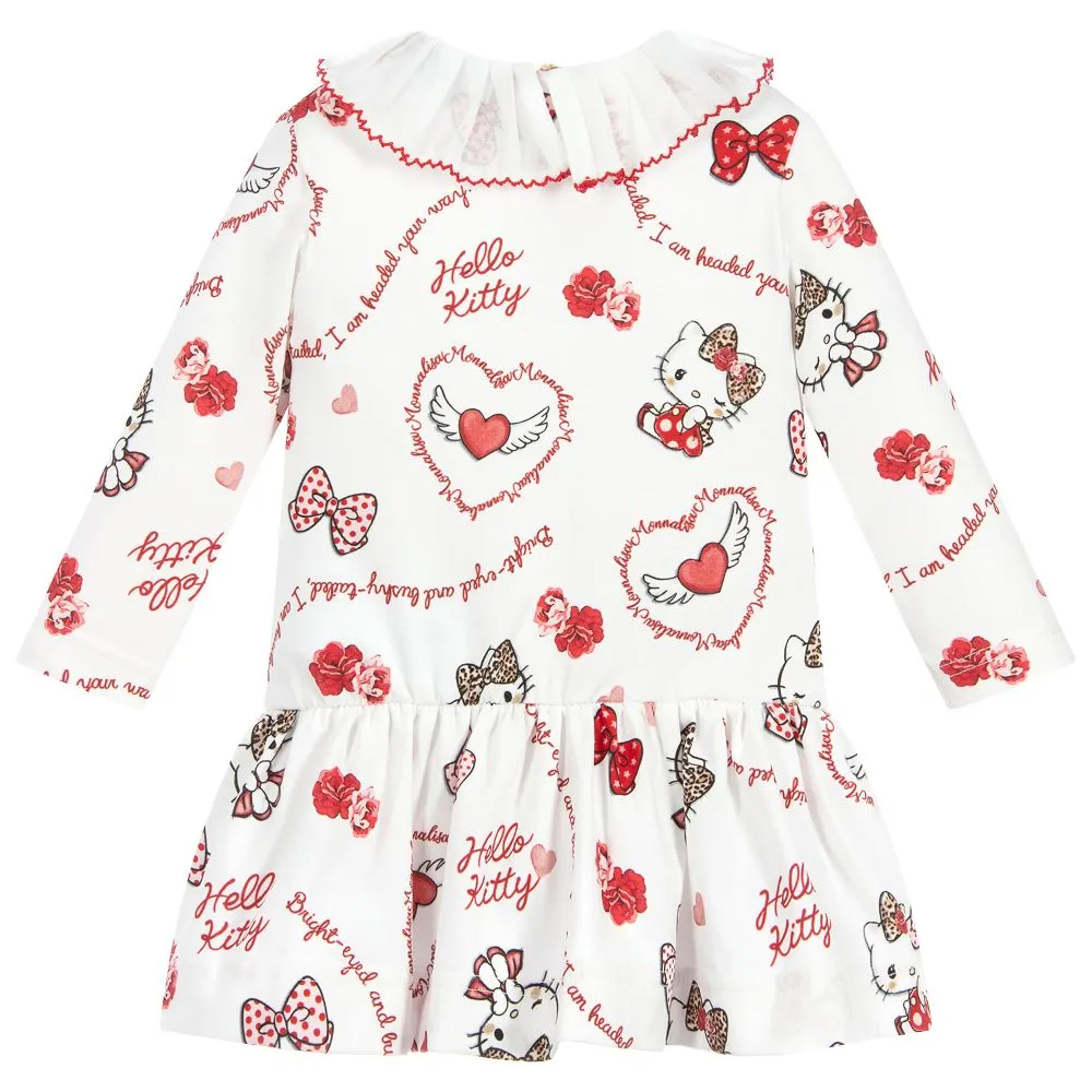 Girls Pink Hello Kitty Dress