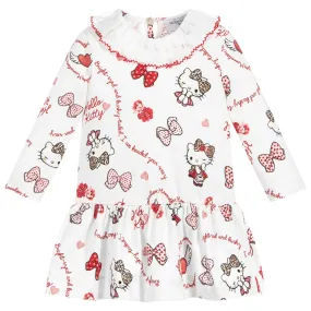 Girls Pink Hello Kitty Dress