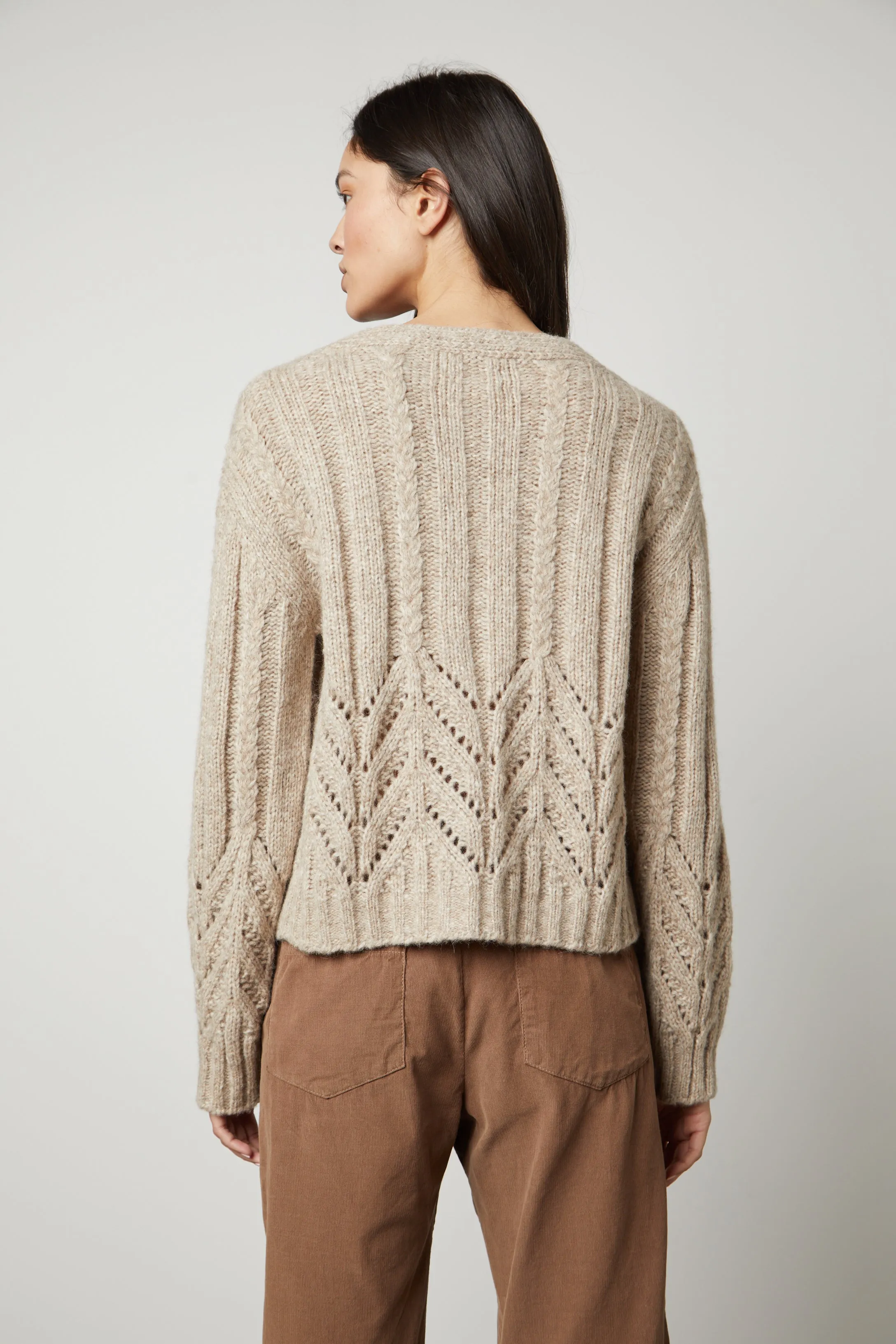 HAZEL CARDIGAN IN OATMEAL