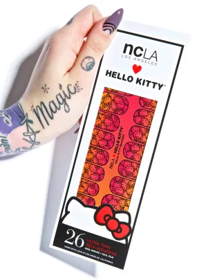 Hello Kitty Gradient Nail Wraps-