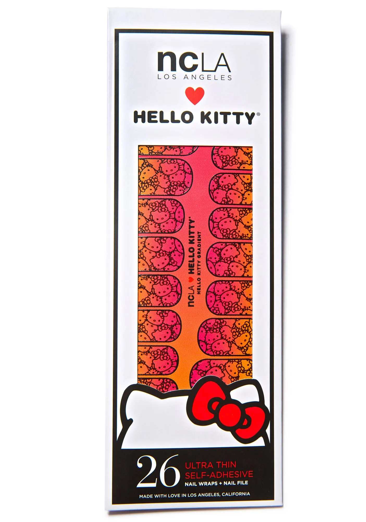 Hello Kitty Gradient Nail Wraps-