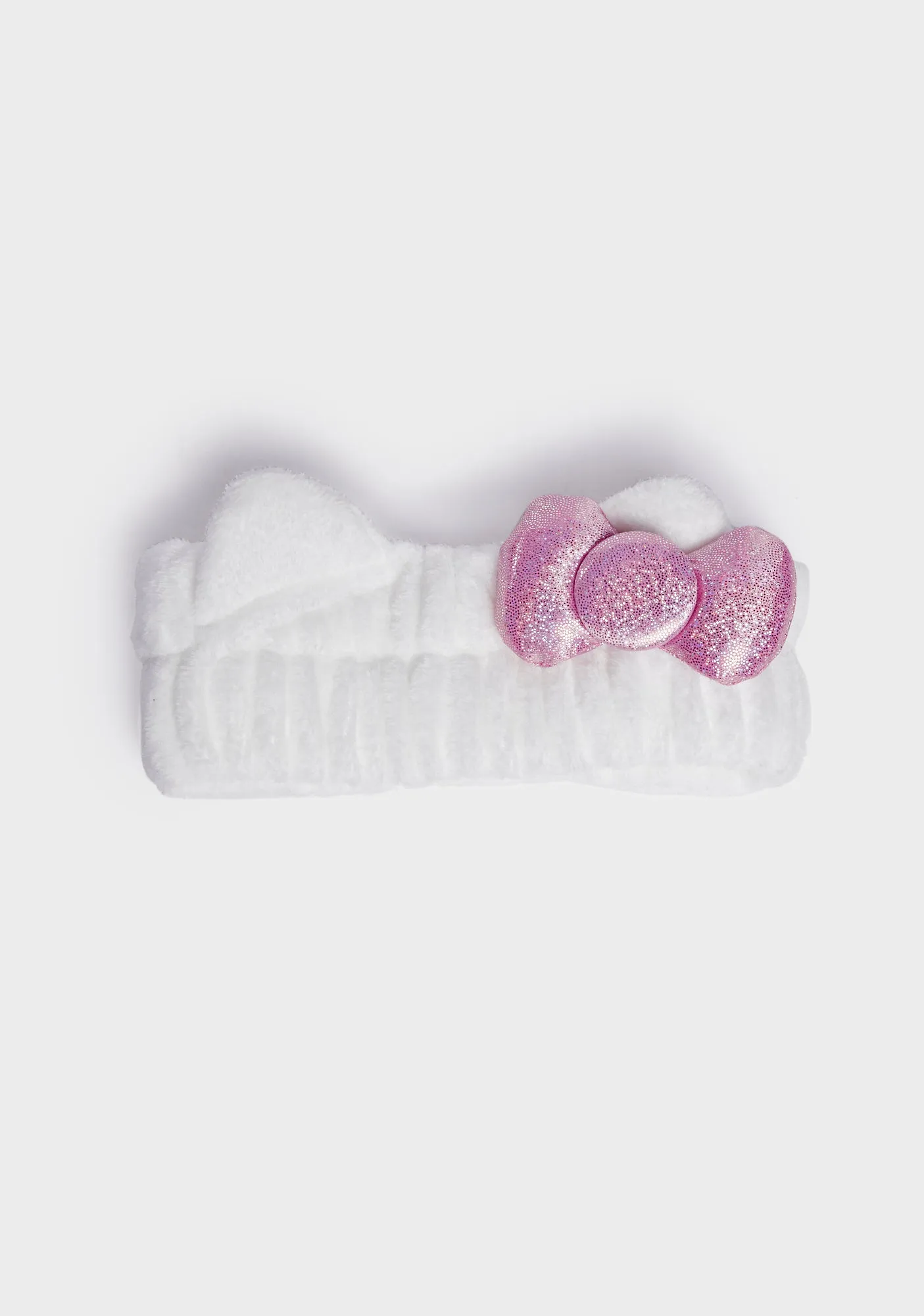 Hello Kitty Y2K Bling Bling Plush Spa Headband-