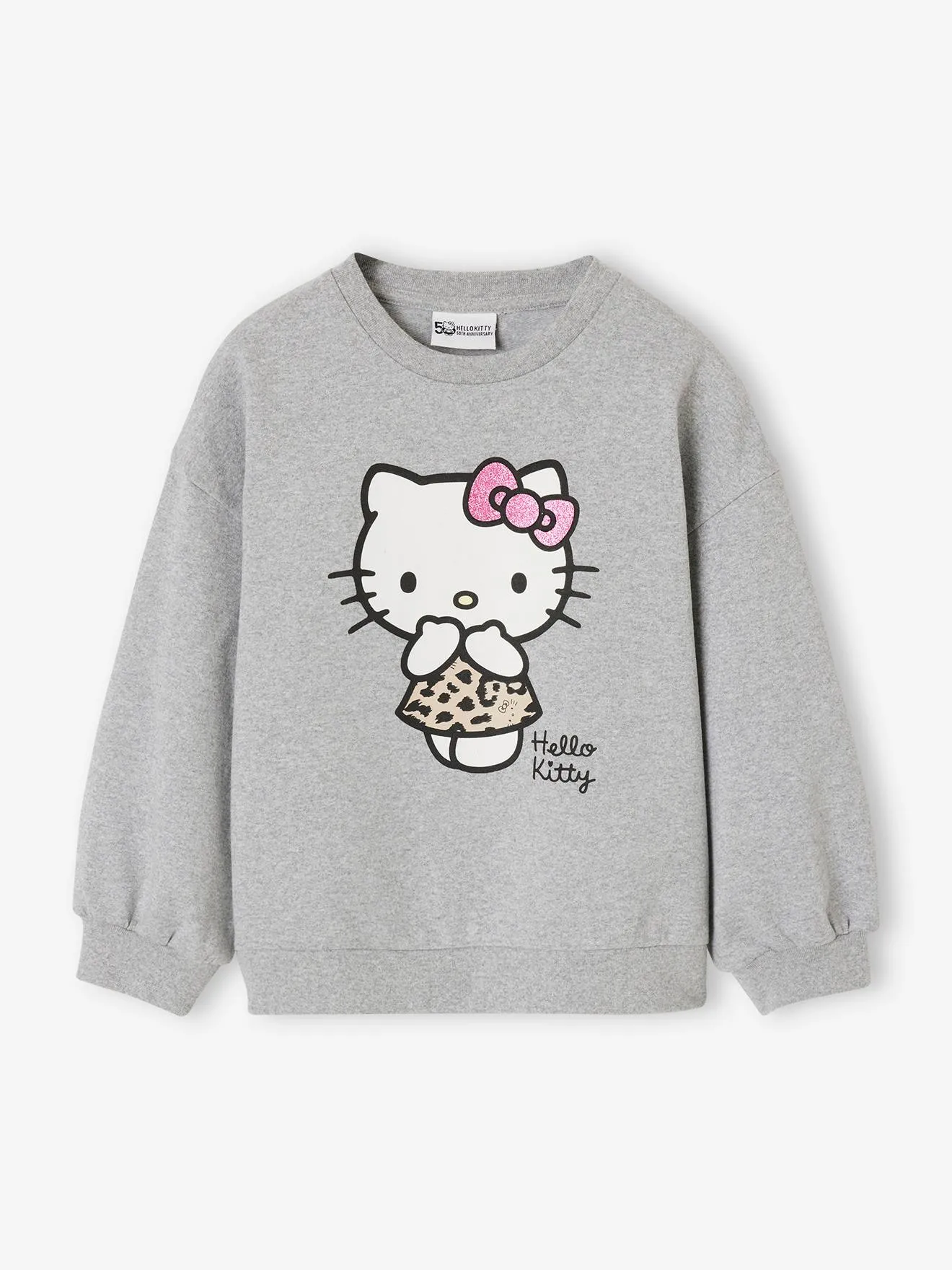 Hello Kitty® Sweatshirt for Girls - marl grey