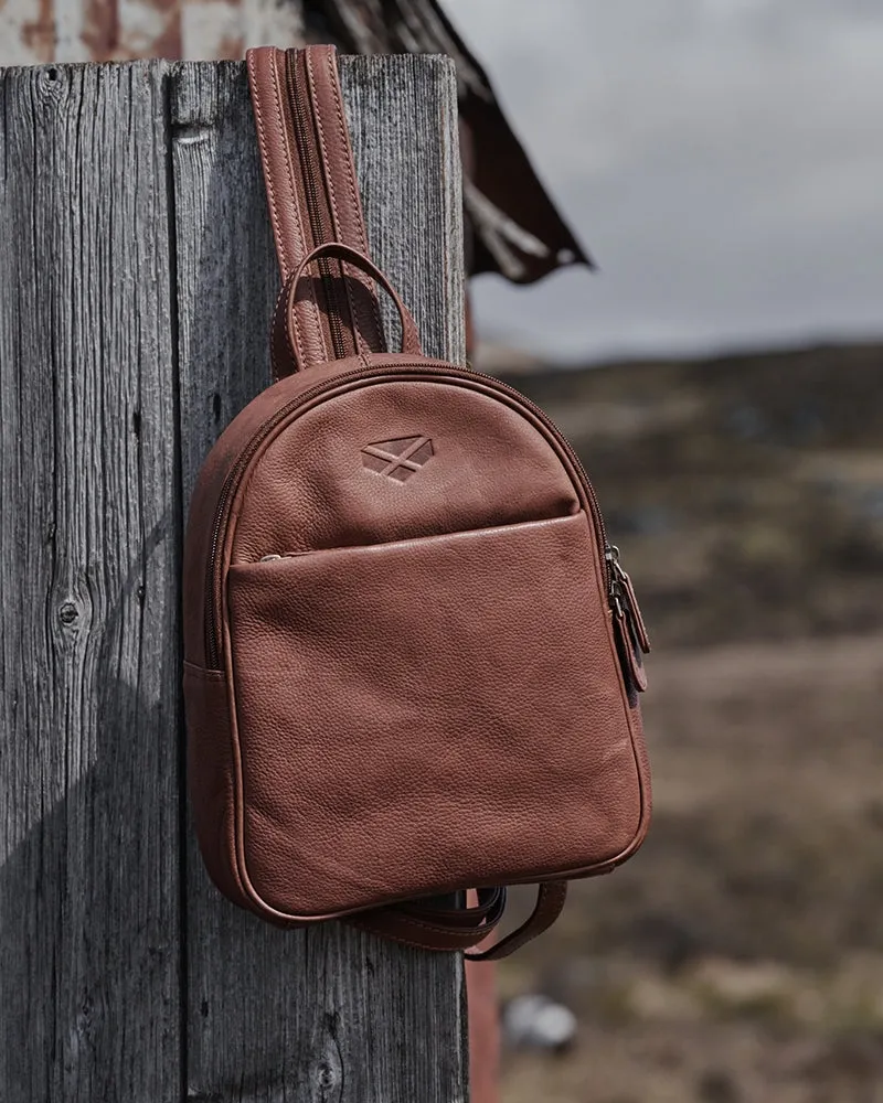 Hoggs Monarch Leather Backpack