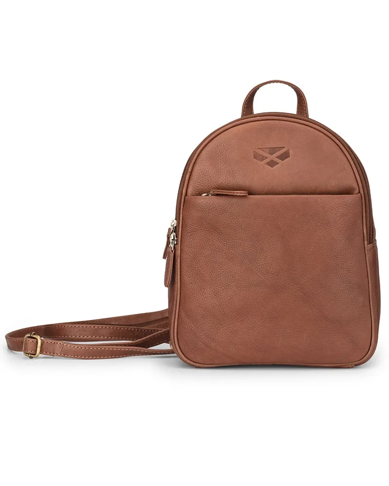 Hoggs Monarch Leather Backpack