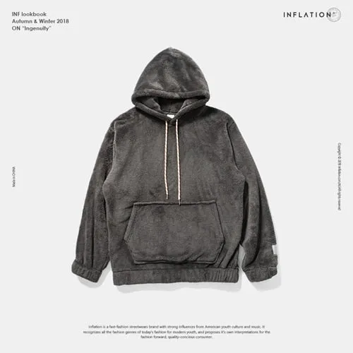 INFLATION Hip Hop Winter Hoodie