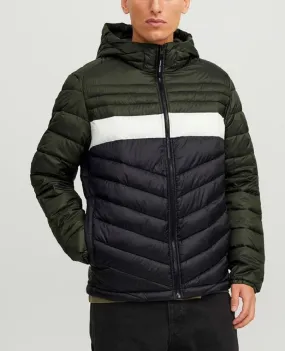 Jack & Jones Hero Puffer Hooded Jacket Rosin/Blocked