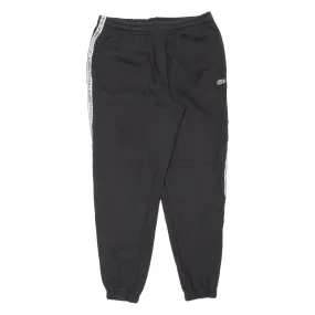 LACOSTE Tapered Fit Mens Joggers Black Tapered L W30 L29