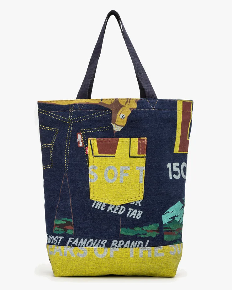 Levi's® Vintage Graphic Back Pocket Tote Bag - Jeans Blue