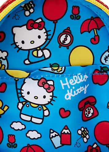 Loungefly Stationary Sanrio Hello Kitty 50th Anniversary Classic Mini Backpack Pencil Case | Kaleidoscope