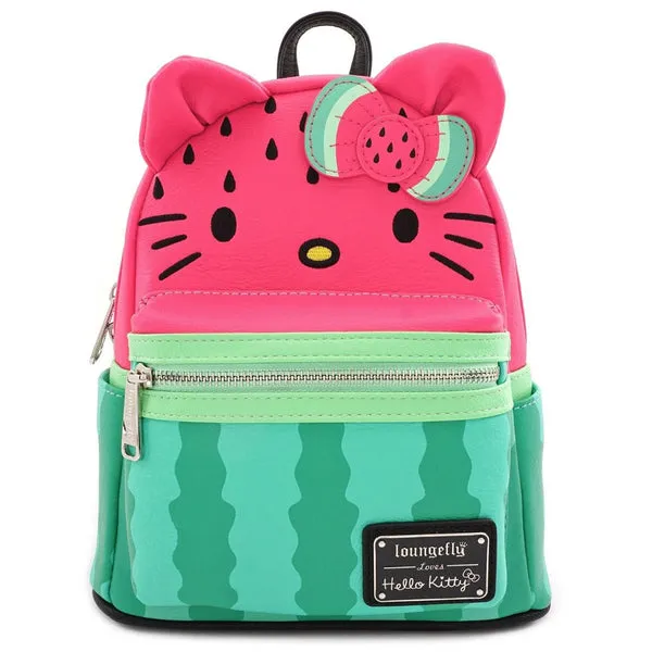 Loungefly x Hello Kitty Watermelon Mini Backpack