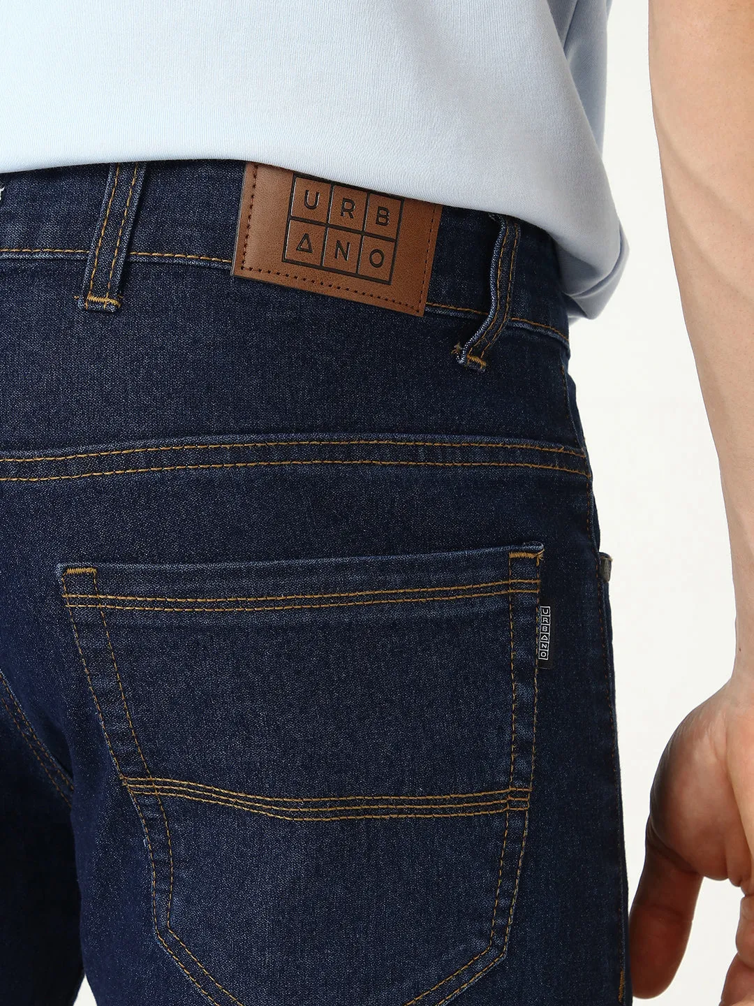 Men's Blue Slim Fit Denim Jeans Stretchable