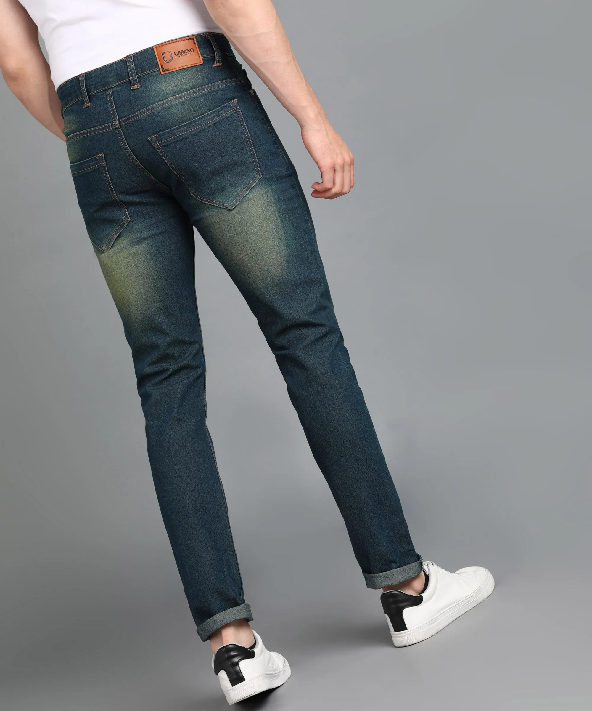 Men's Blue Slim Fit Jeans Stretchable