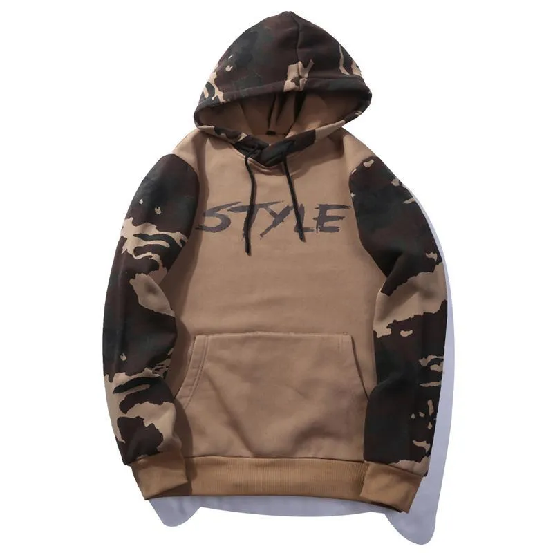 Men's Style Camouflage Hoodie