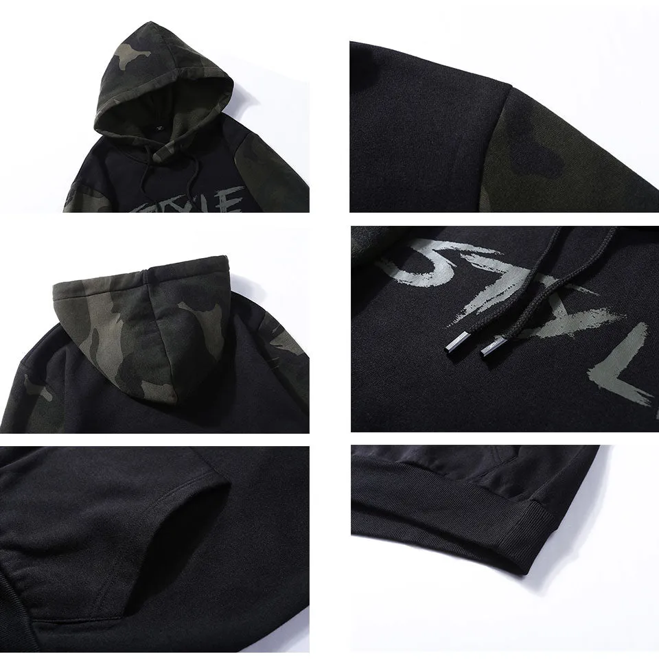 Men's Style Camouflage Hoodie