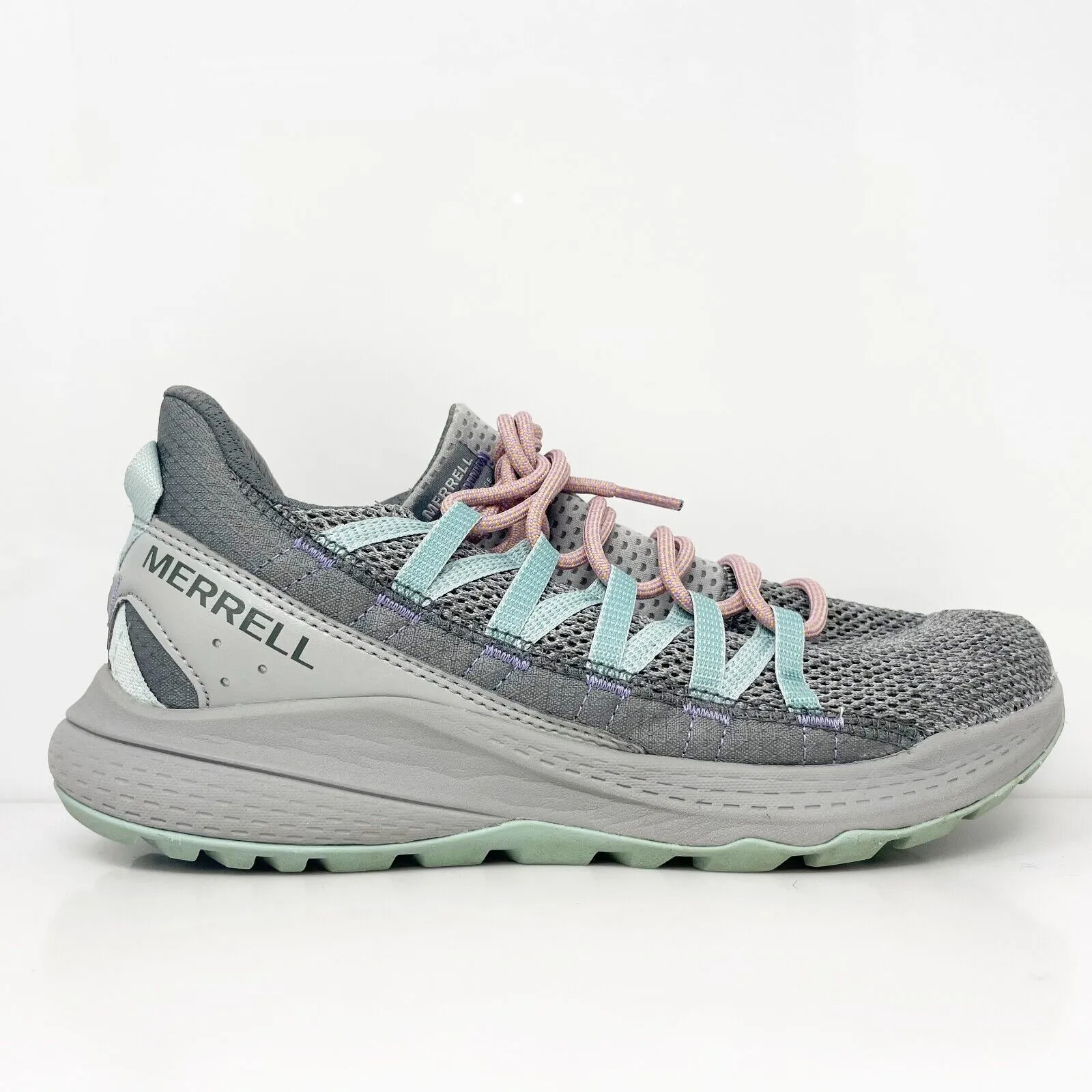 Merrell Womens Bravada Edge J135588W Gray Running Shoes Sneakers Size 9 W