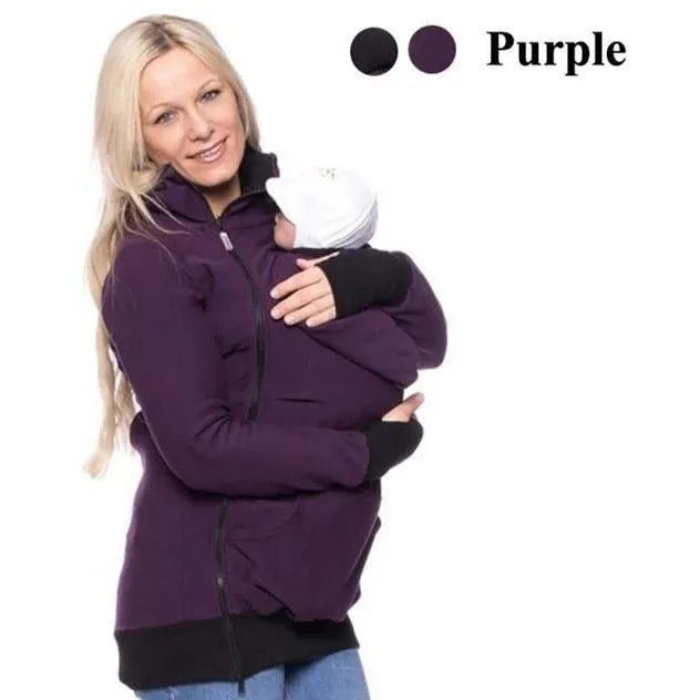 Mother's Winter Kangaroo Pouch Hoodie