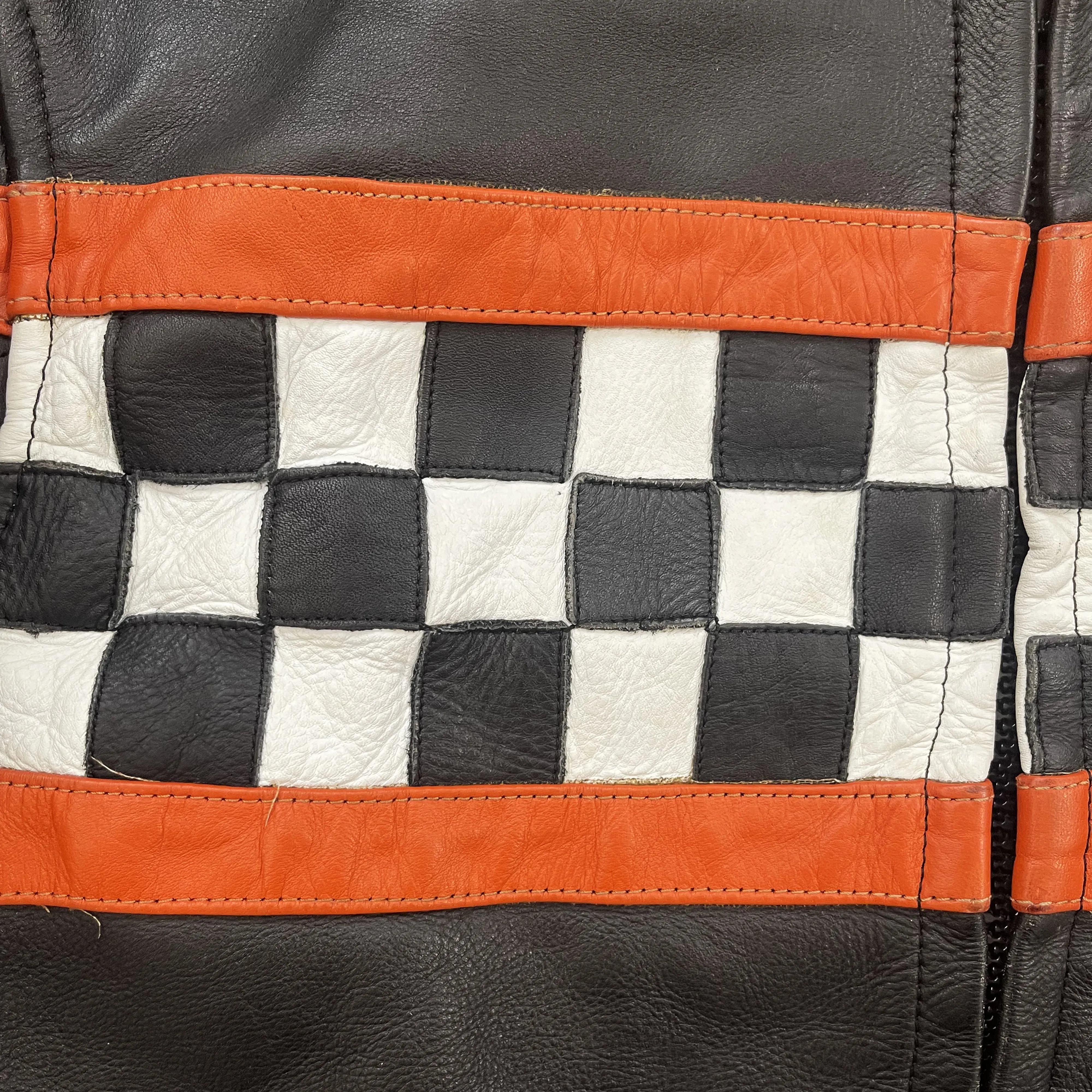 Moto Capriolo Leather Racing Jacket - M