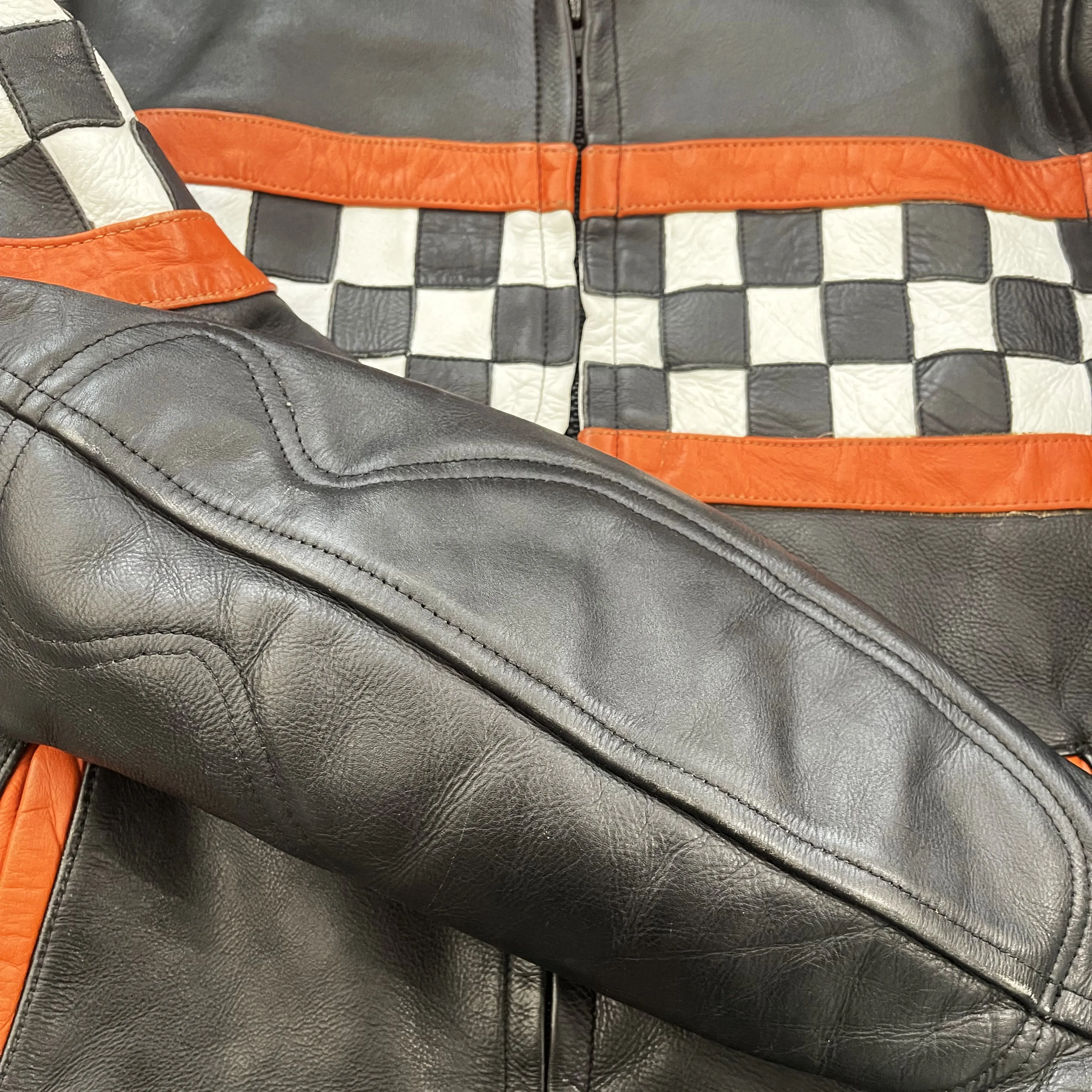 Moto Capriolo Leather Racing Jacket - M