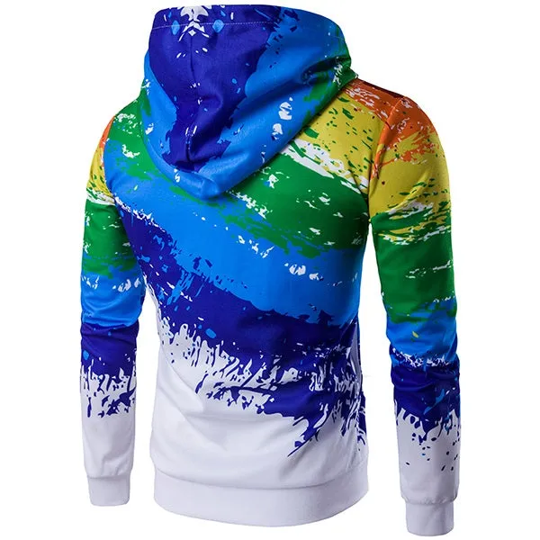 Multi-Colour Paint Variation Hoodie