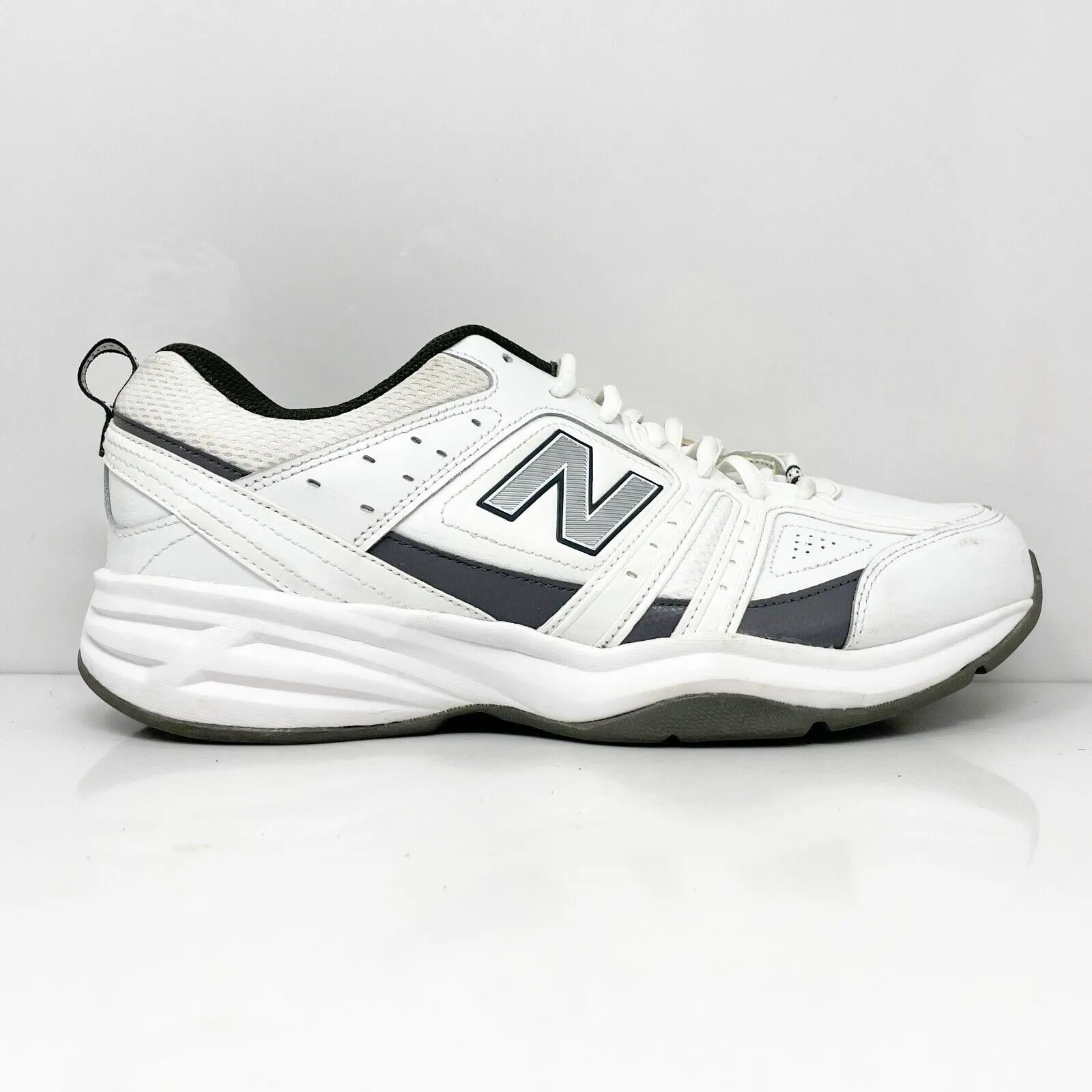 New Balance Mens 409 V2 MX409WG2 White Casual Shoes Sneakers Size 10.5 4E