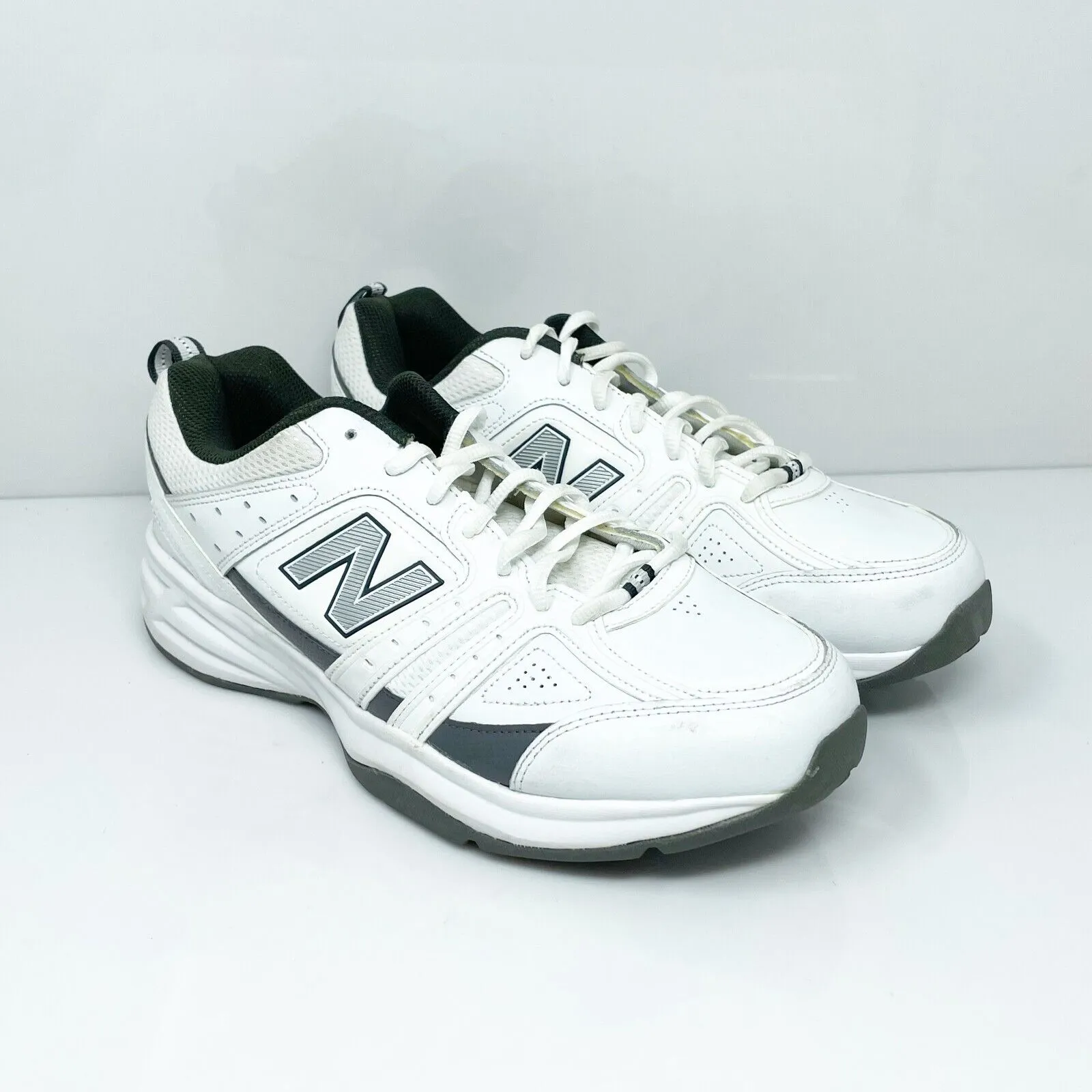 New Balance Mens 409 V2 MX409WG2 White Casual Shoes Sneakers Size 10.5 4E