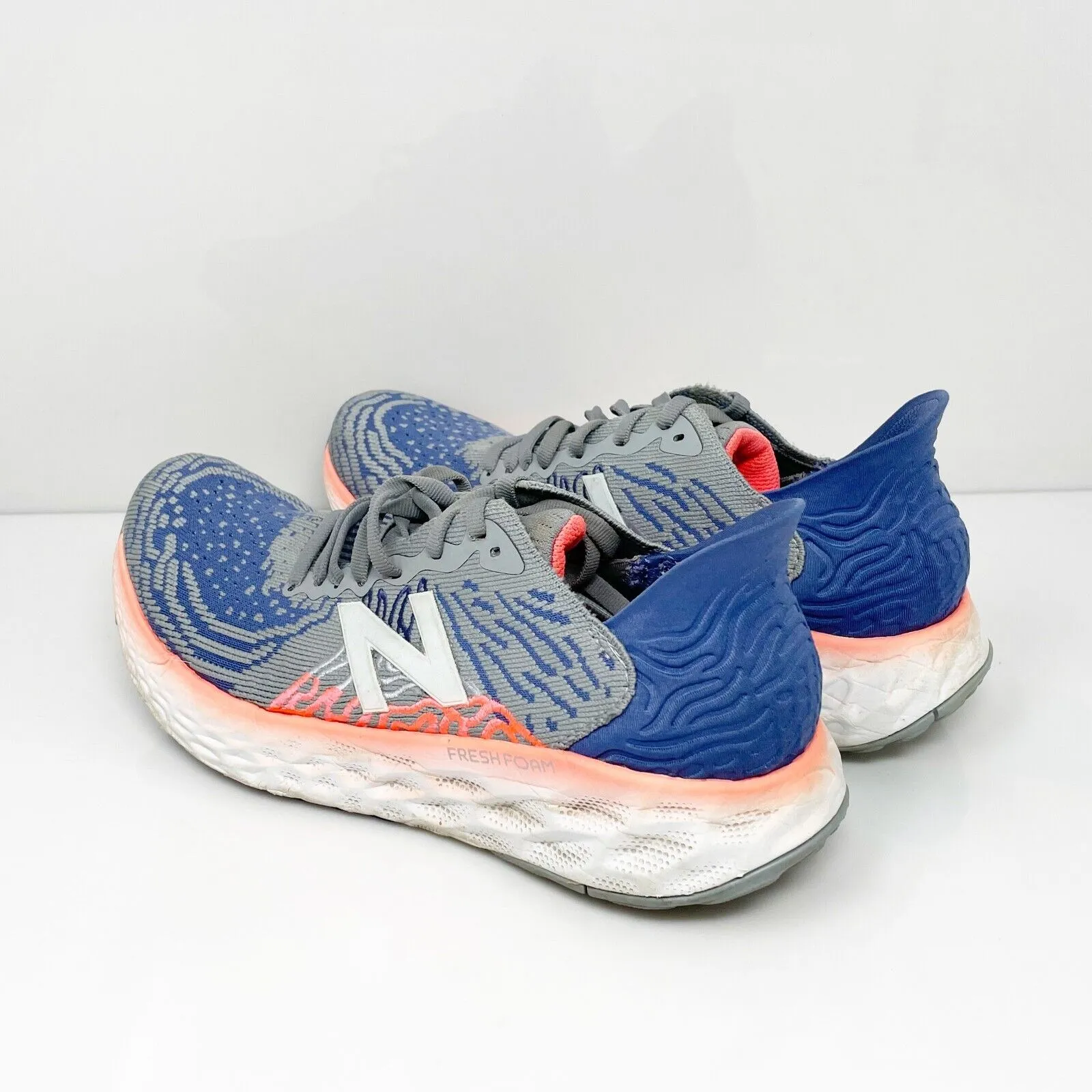 New Balance Womens FF 1080 V10 W1080B10 Blue Running Shoes Sneakers Size 8.5