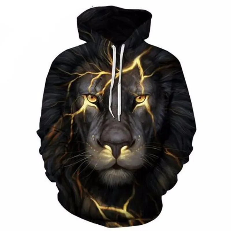 Night Lion Hoodie