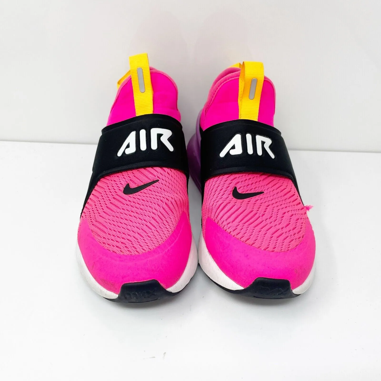 Nike Boys Air Max 270 Extreme CI1108-601 Pink Running Shoes Sneakers Size 5Y