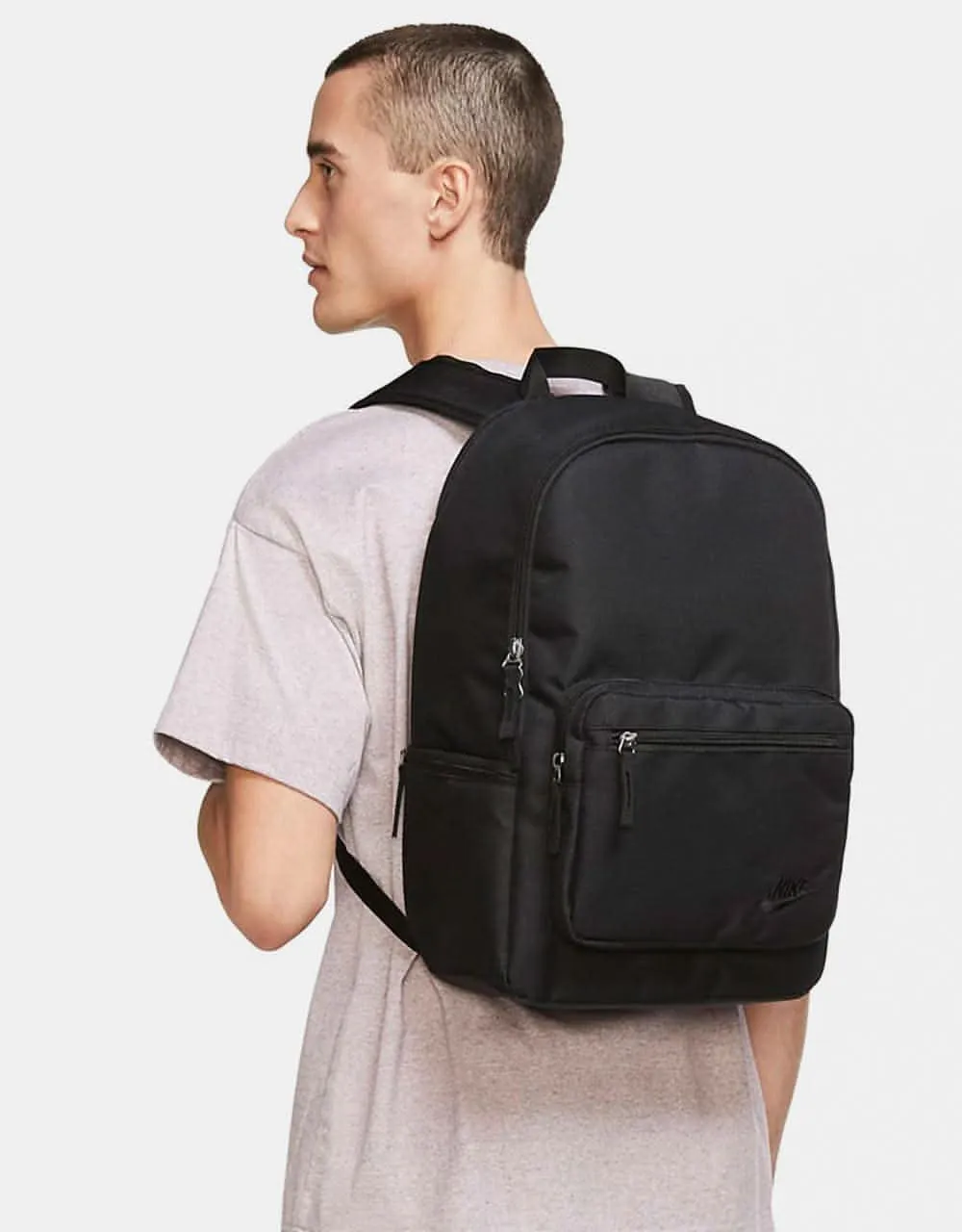 Nike Heritage Eugene Backpack - Black/Black/Black