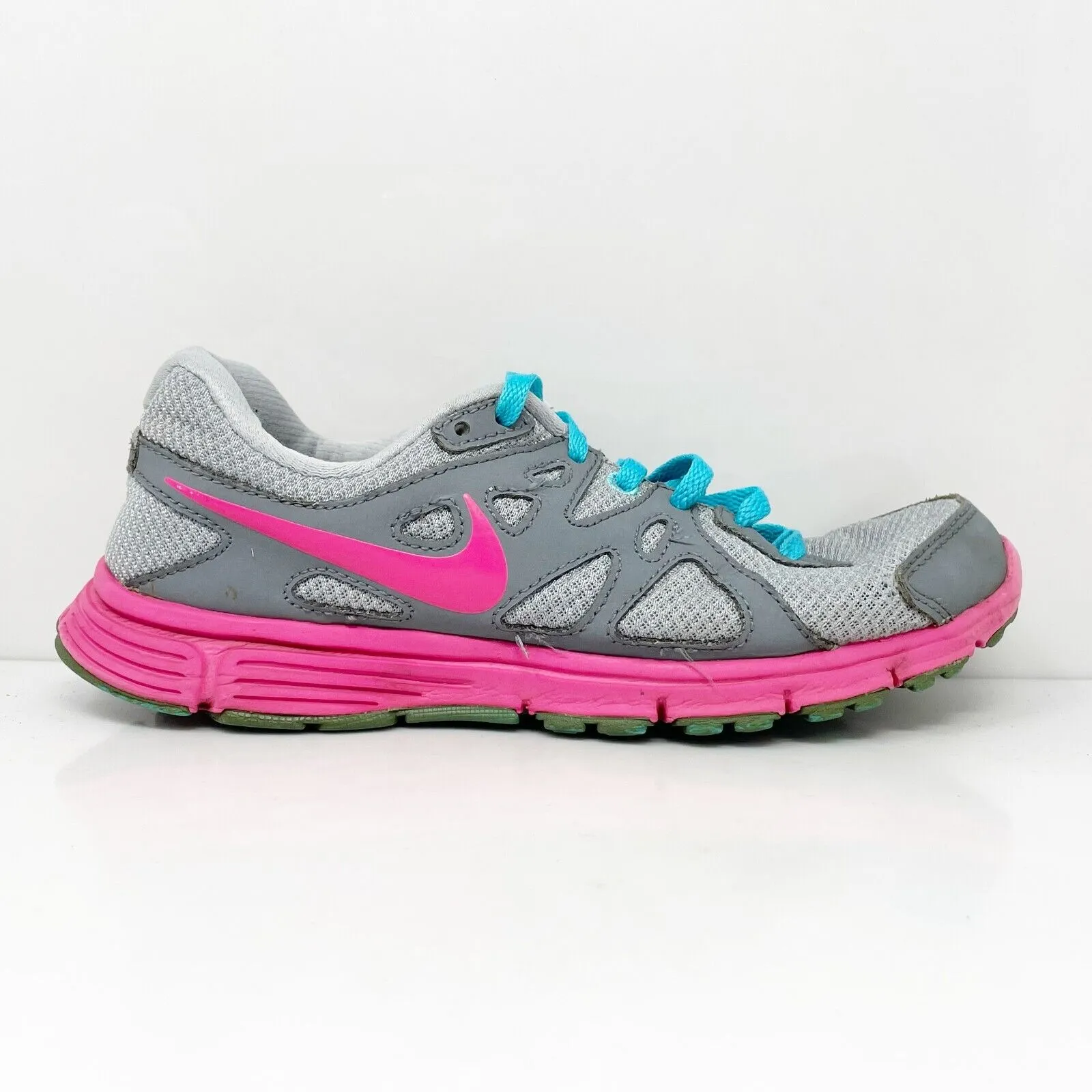 Nike Womens Revolution 2 554900-013 Gray Running Shoes Sneakers Size 6.5