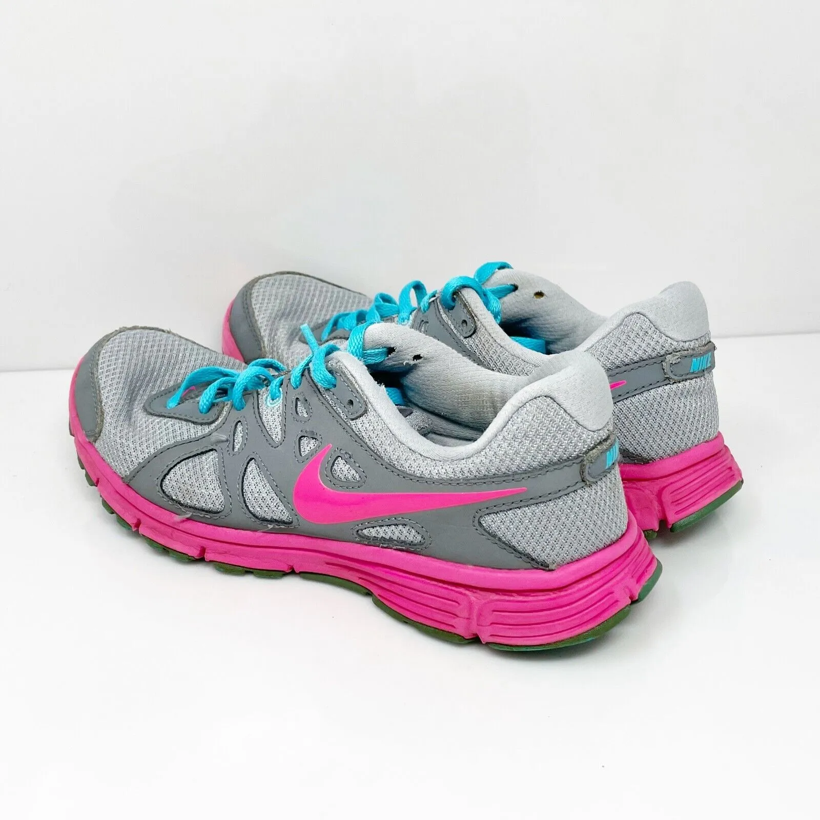 Nike Womens Revolution 2 554900-013 Gray Running Shoes Sneakers Size 6.5