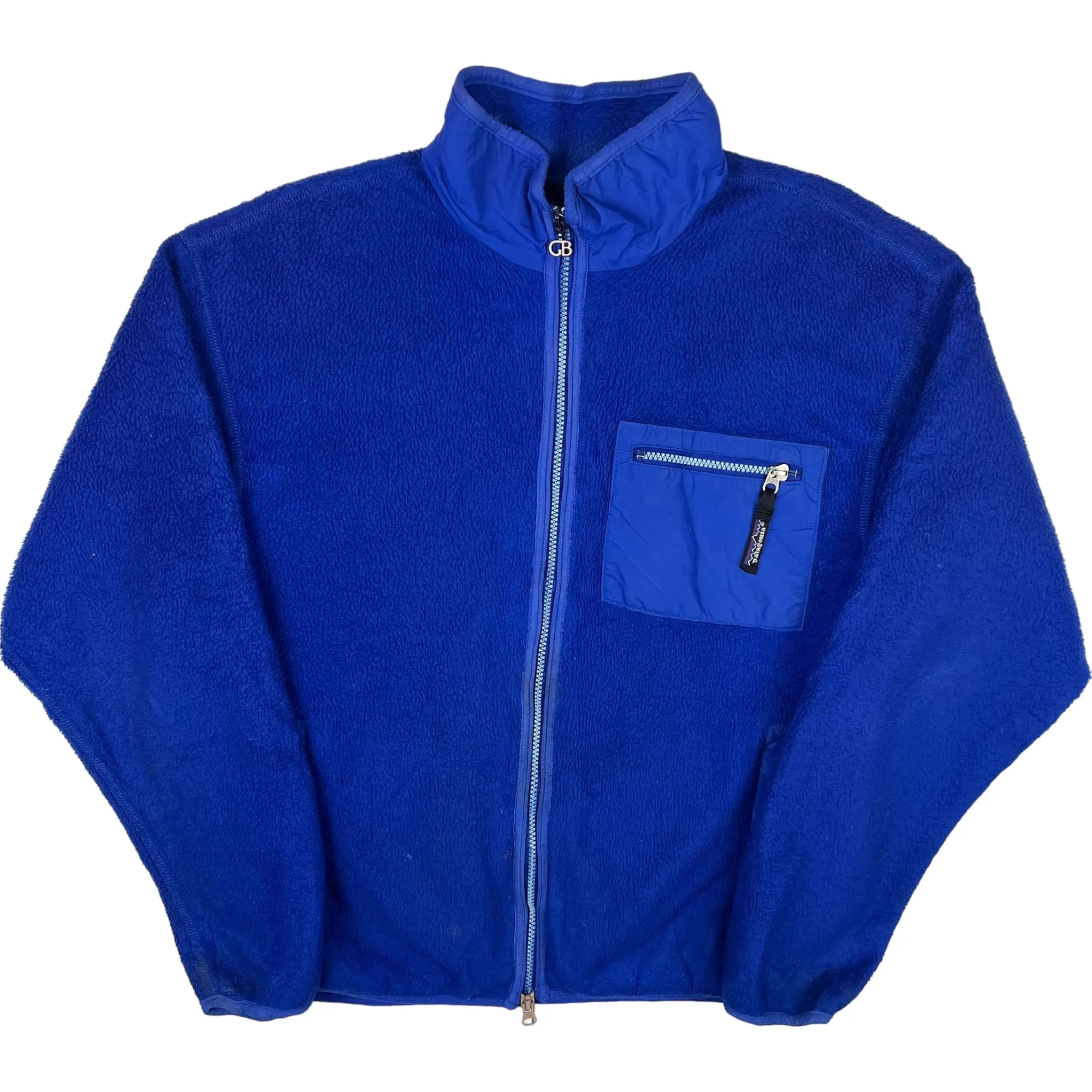 Patagonia 90's Retro X Deep Pile Fleece Jacket Blue Rare